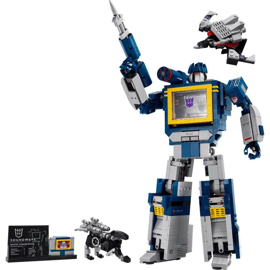 LEGO Transformers: Soundwave: $190 LEGO Transformers: Soundwave: $190