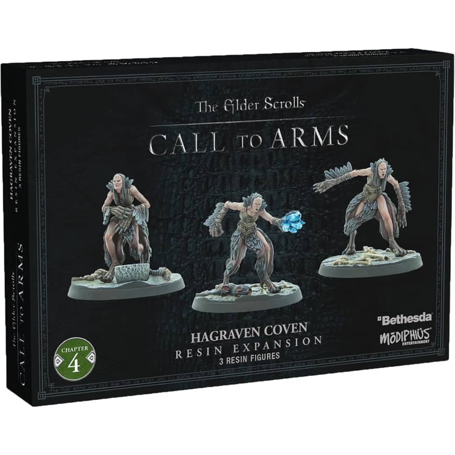 The Elder Scrolls: Call to Arms: Hagraven Coven Unpainted Resin Figure 3-Pack: $13.64 The Elder Scrolls: Call to Arms: Hagraven Coven Unpainted Resin Figure 3-Pack: $13.64