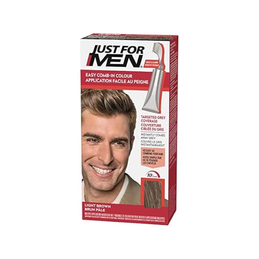 Just For Men Light Brown Easy Comb-In Color: $7 Just For Men Light Brown Easy Comb-In Color: $7