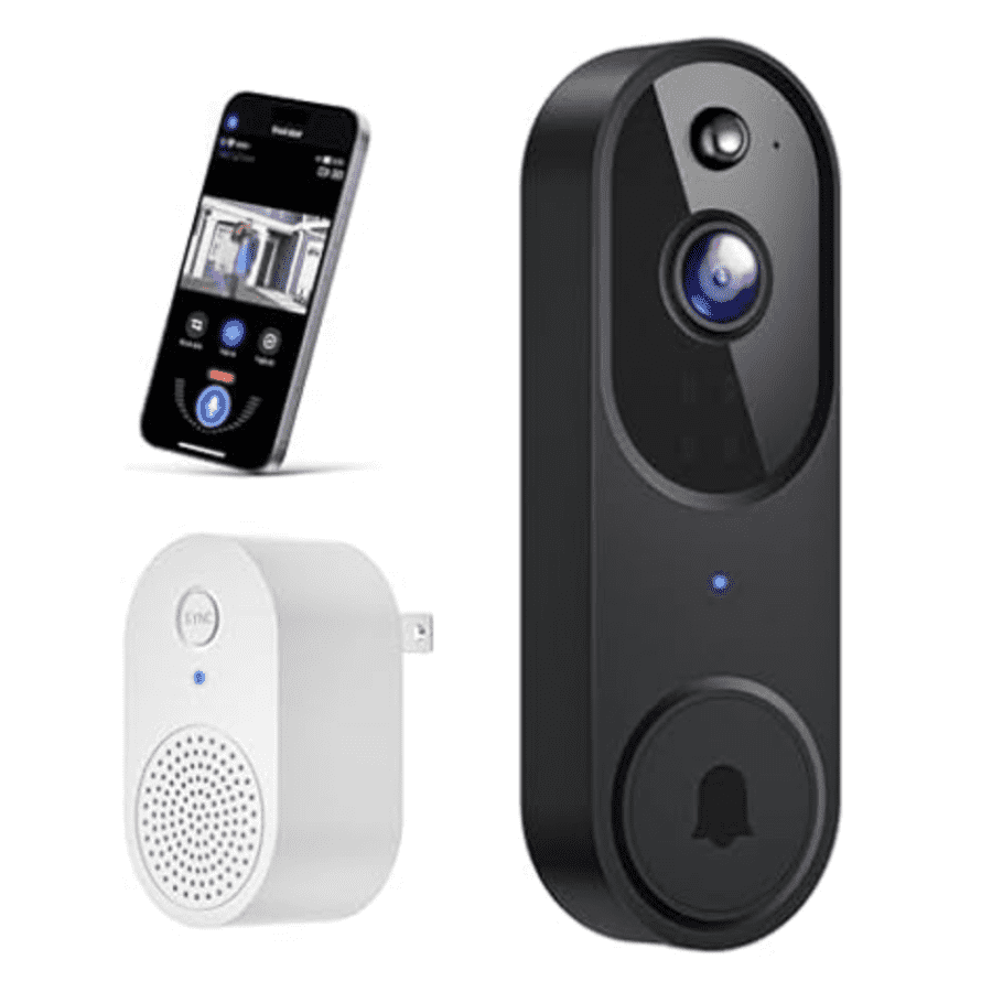 ArvoElio 1080p WiFi Video Doorbell: $19 ArvoElio 1080p WiFi Video Doorbell: $19
