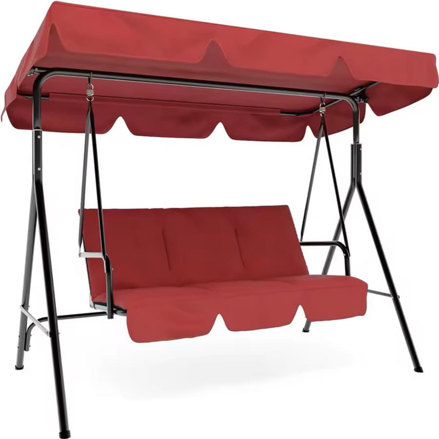 3-Seat Patio Swing w/ Canopy: $97 3-Seat Patio Swing w/ Canopy: $97