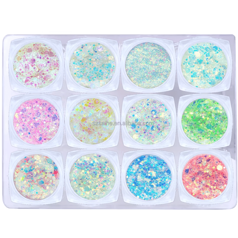 2-oz. Noctilucent Chunky Craft Glitter 12-Pack: $9.99 2-oz. Noctilucent Chunky Craft Glitter 12-Pack: $9.99