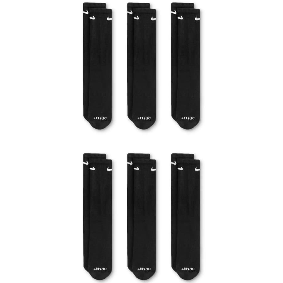 Nike Men's Everyday Plus Cushioned Training Crew Socks 6-Pair Pack: $16 Nike Men's Everyday Plus Cushioned Training Crew Socks 6-Pair Pack: $16