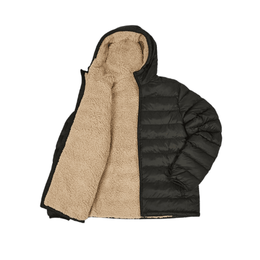 32 Degrees Men's Hooded Sherpa-Lined Jacket: $25 32 Degrees Men's Hooded Sherpa-Lined Jacket: $25