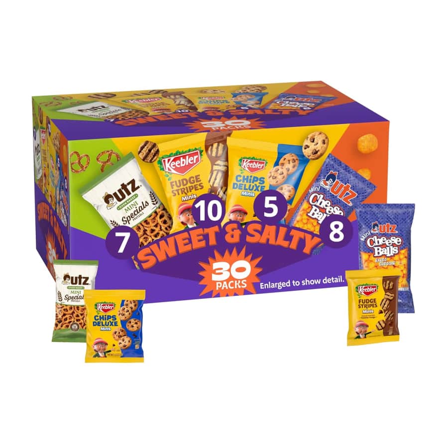 Keebler Sweet & Salty Mix 30-Count: $9.54 via Sub & Save