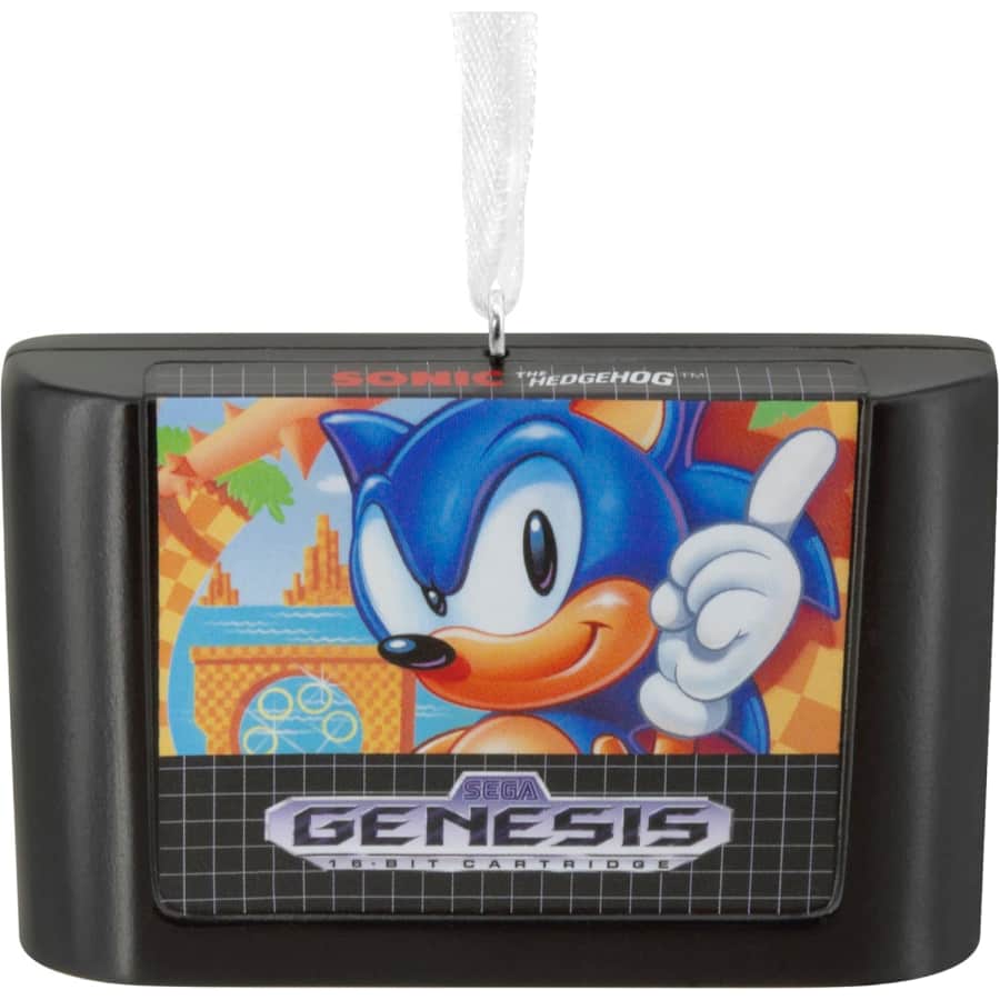 Hallmark Sonic The Hedgehog Game Cartridge Christmas Ornament: $4.99 Hallmark Sonic The Hedgehog Game Cartridge Christmas Ornament: $4.99