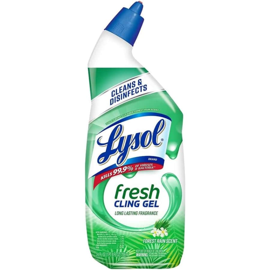 Lysol Toilet Bowl Cleaner Gel 24-oz. Bottle: $1.82 via Sub. & Save Lysol Toilet Bowl Cleaner Gel 24-oz. Bottle: $1.82 via Sub. & Save