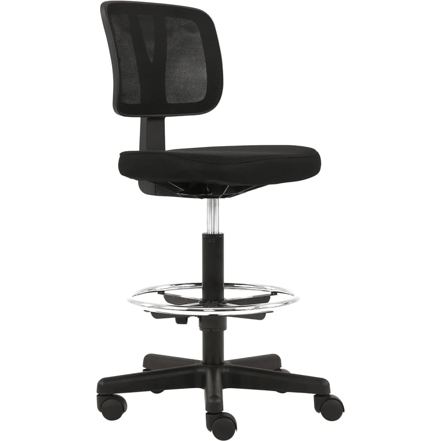 Amazon Basics Mid-Back Mesh Office Drafting Stool: $48 w/ Prime Amazon Basics Mid-Back Mesh Office Drafting Stool: $48 w/ Prime