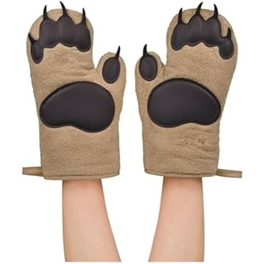 Genuine Fred Bear Hands Oven Mitts: $18 w/ Prime Genuine Fred Bear Hands Oven Mitts: $18 w/ Prime