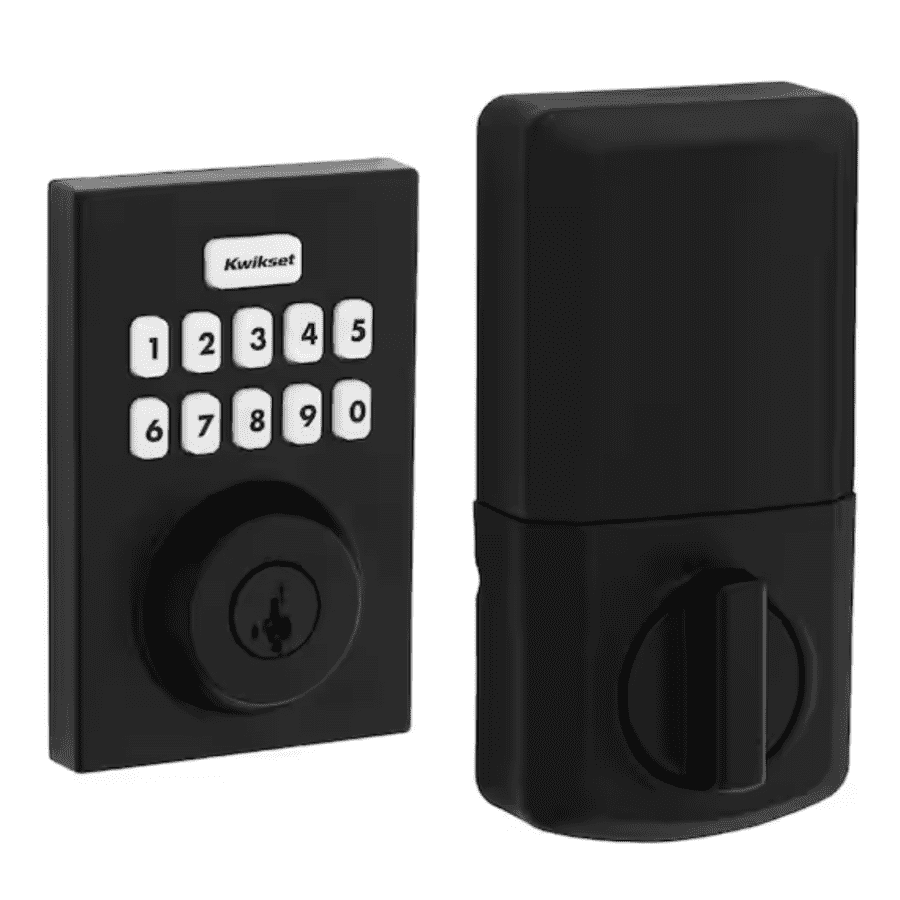 Kwikset Powerbolt 250 Single Cylinder Smart Lock: $40