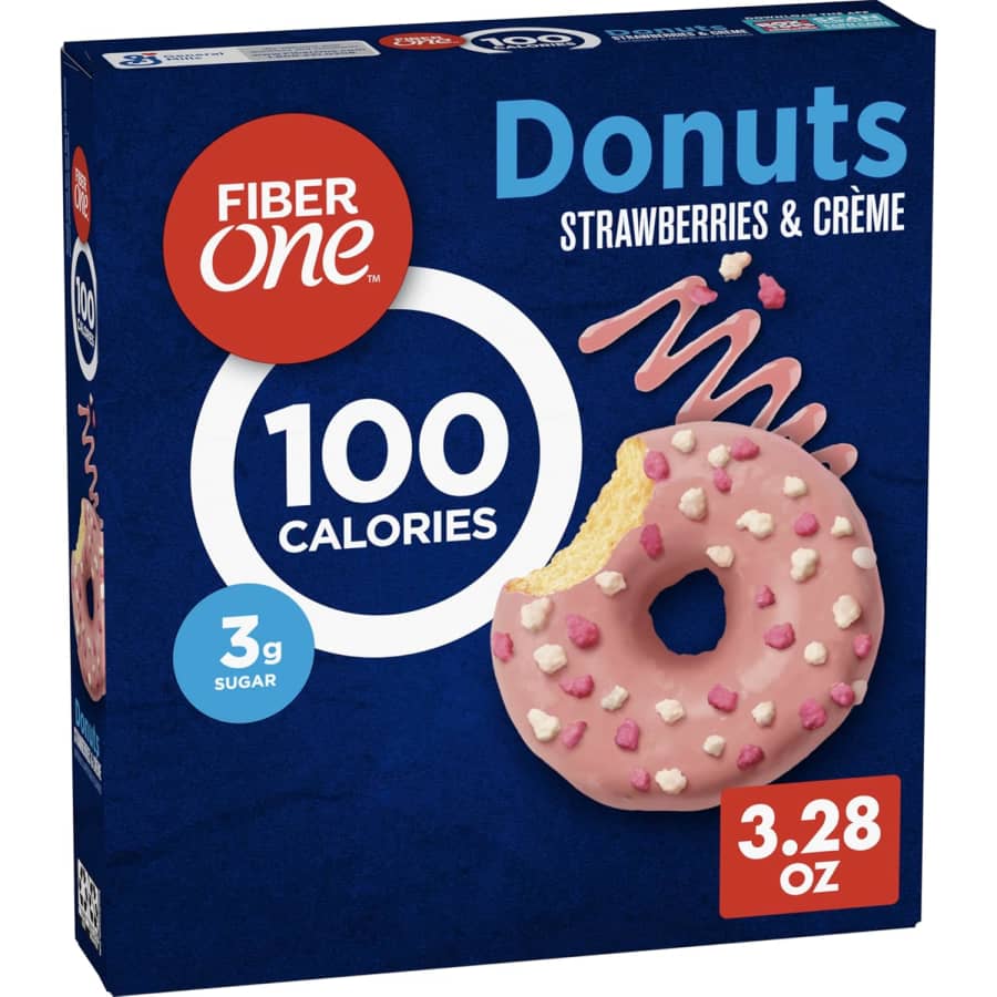 Fiber One Strawberries and Creme Donut 4-Pack: $2.70 via Sub. & Save