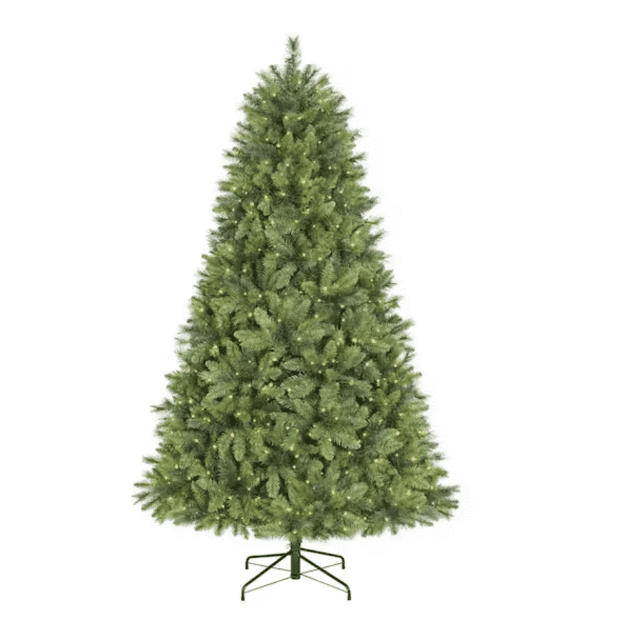 Home Accents Holiday 7.5-Foot Oxford Pine LED Pre-Lit Artificial Christmas Tree: $79
