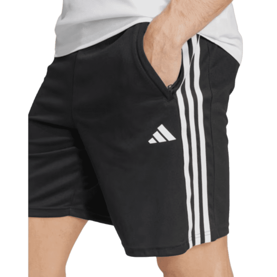 adidas Men's Train Essentials Piqué 3-Stripes Training Shorts: $7.20 adidas Men's Train Essentials Piqué 3-Stripes Training Shorts: $7.20