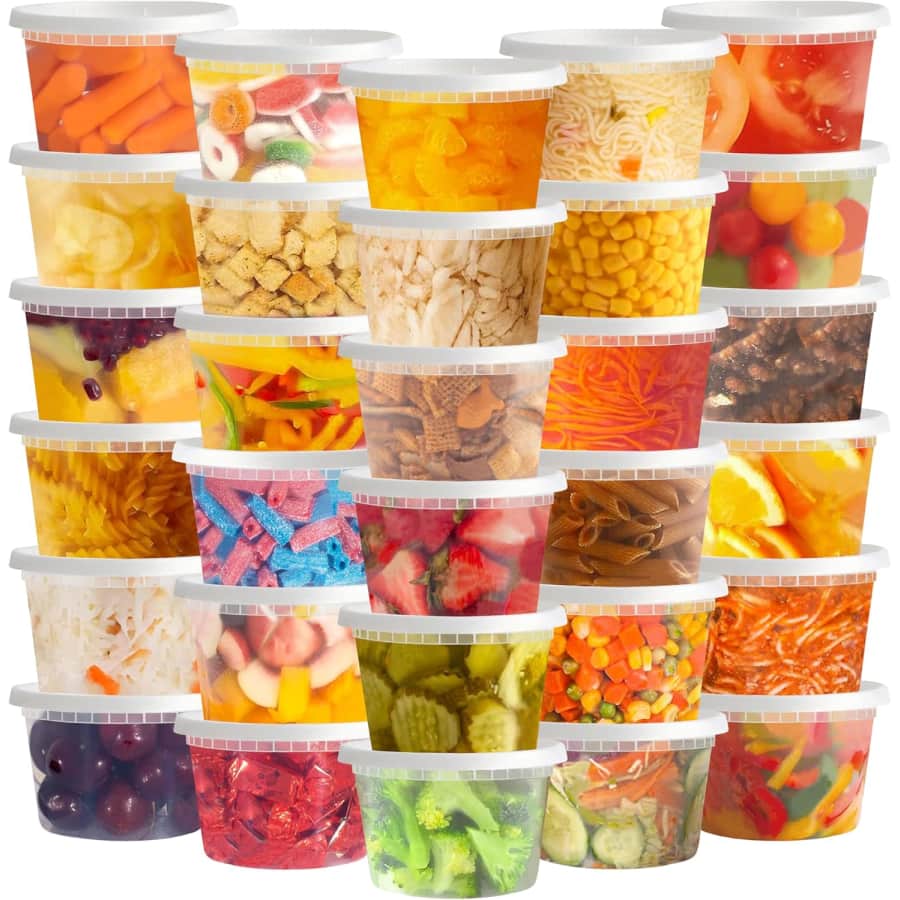 TashiBox 16-oz. Plastic Deli Container 50-Pack: $13