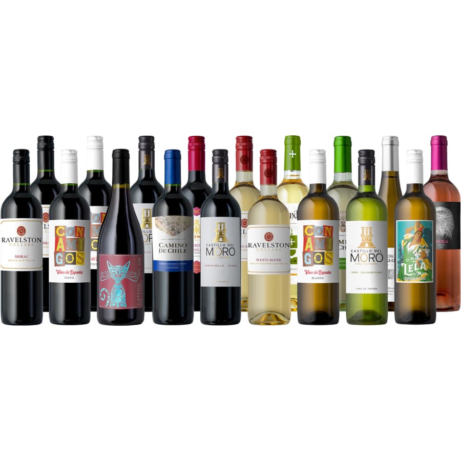Splash Wines Big Games Big Deals 18-Bottle Wine Cases: From $96