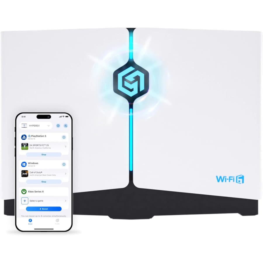 Hyperev Gaming Router WiFi Booster with 3-Month VIP Game Boosting Service: $29.59 Hyperev Gaming Router WiFi Booster with 3-Month VIP Game Boosting Service: $29.59