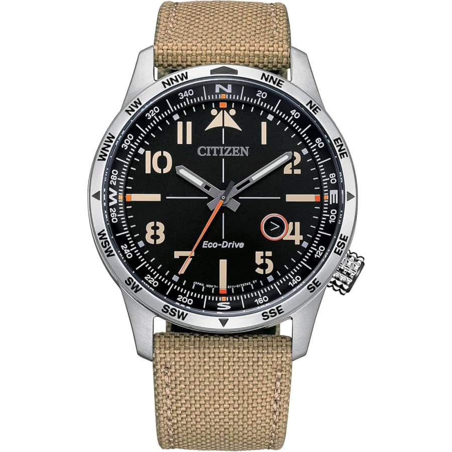 Citizen Men's Eco-Drive Weekender Avion Field Watch: $159 w/ Prime Citizen Men's Eco-Drive Weekender Avion Field Watch: $159 w/ Prime