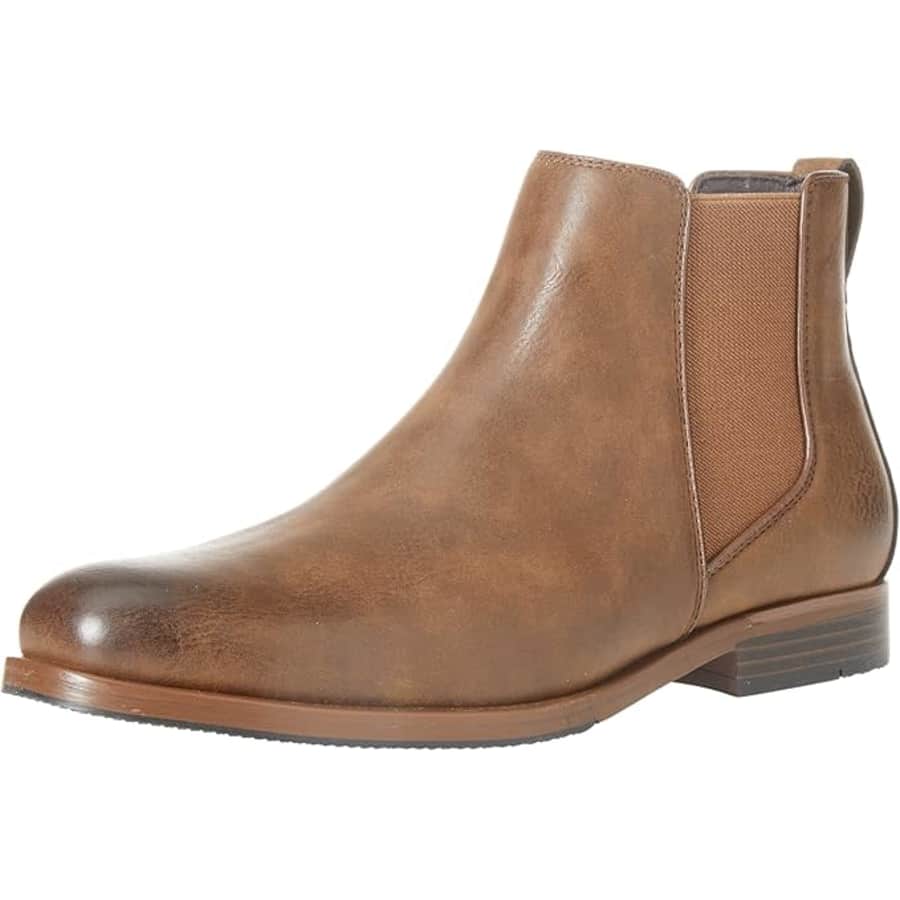 Amazon Essentials Men's Chelsea Ankle Boots: $28 Amazon Essentials Men's Chelsea Ankle Boots: $28