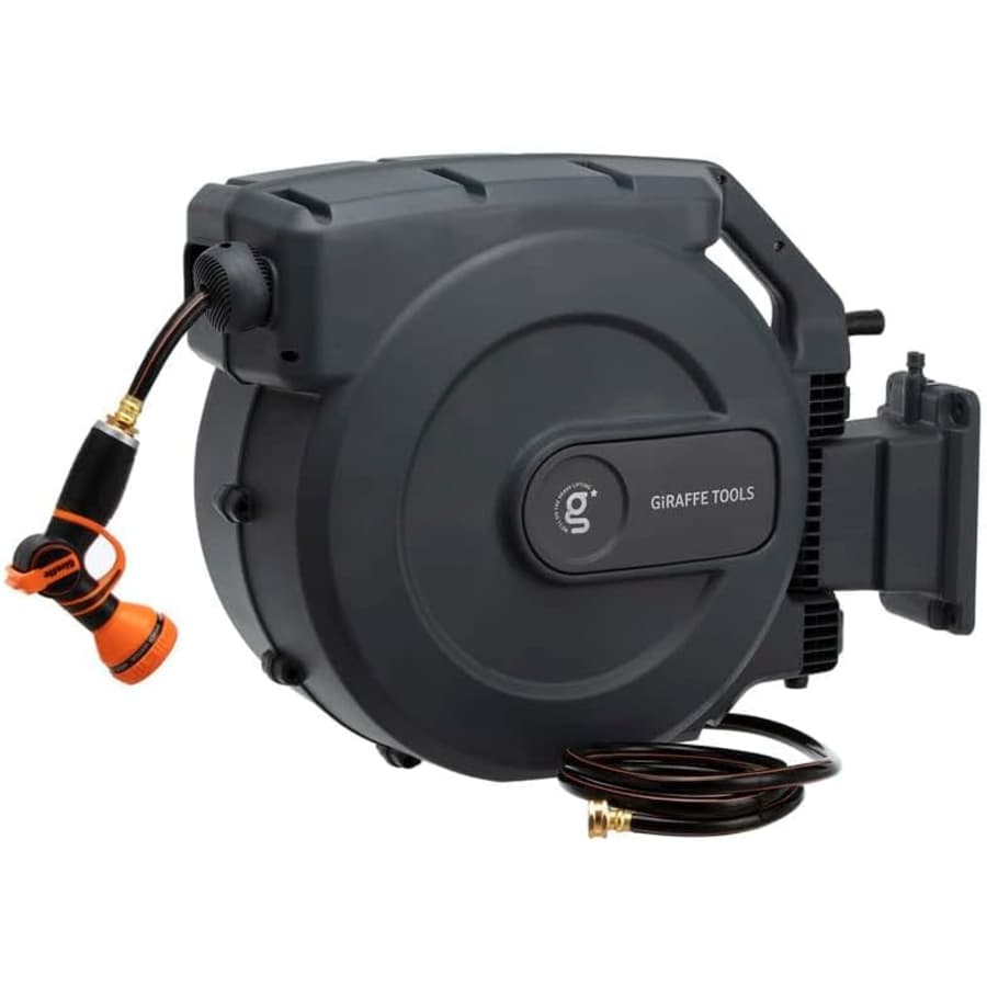 Giraffe Tools Retractable Garden Hose Reel: $191.99