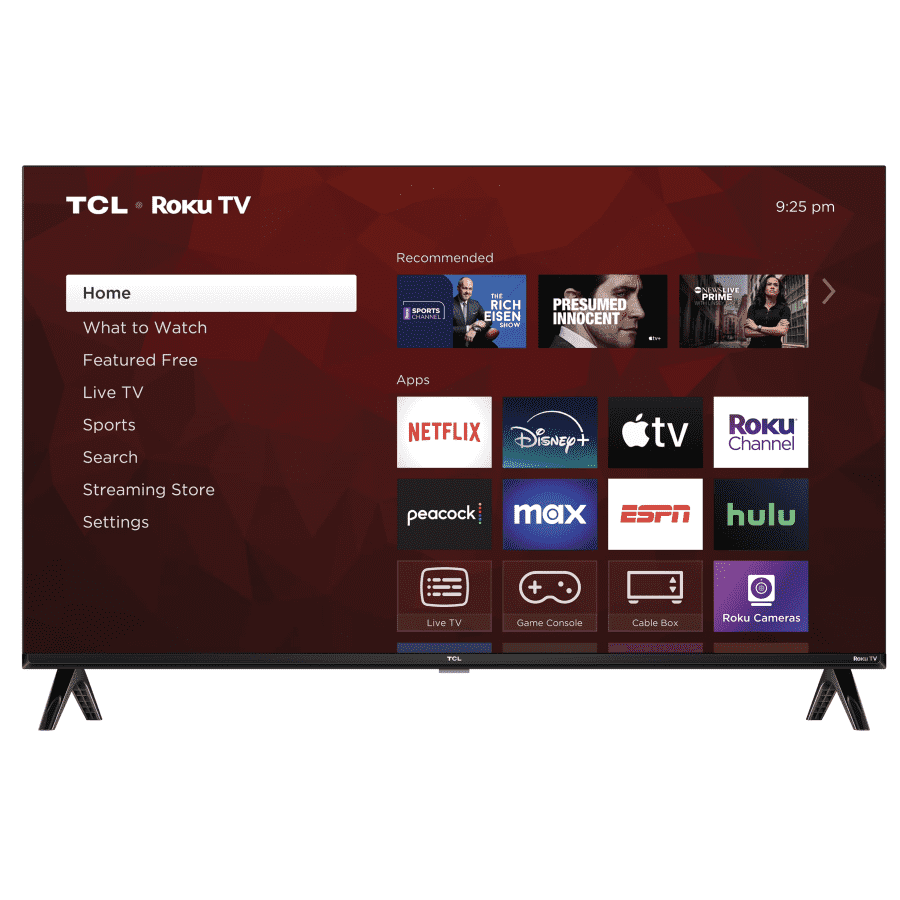 TCL S3 32S357 32" 1080p FHD LED HDR Smart TV: $88