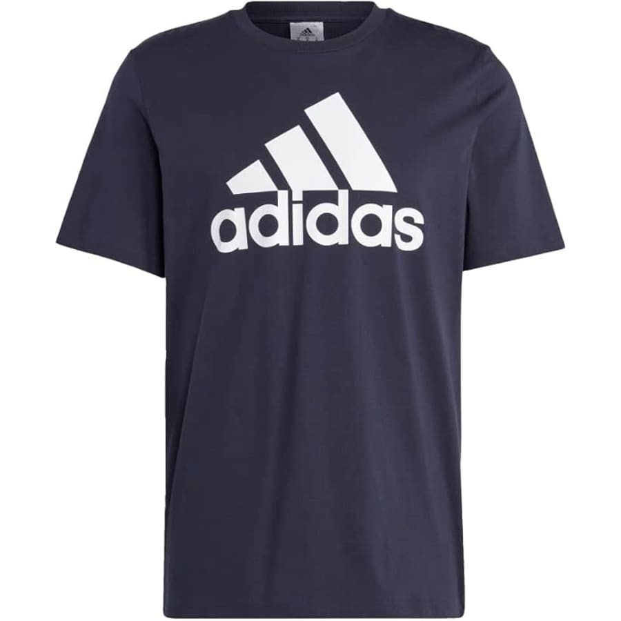 adidas Men's Essentials Single Jersey Big Logo T-Shirt: From $12