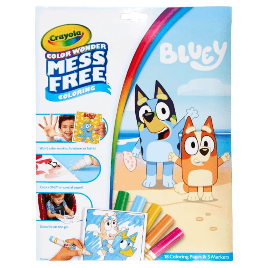 Crayola Bluey Color Wonder Coloring Set: $7.97 Crayola Bluey Color Wonder Coloring Set: $7.97