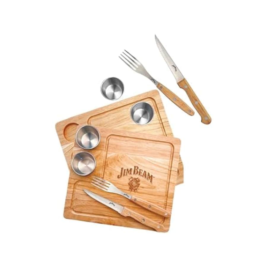 Jim Beam Steak Serving Set 2-Pack: $22