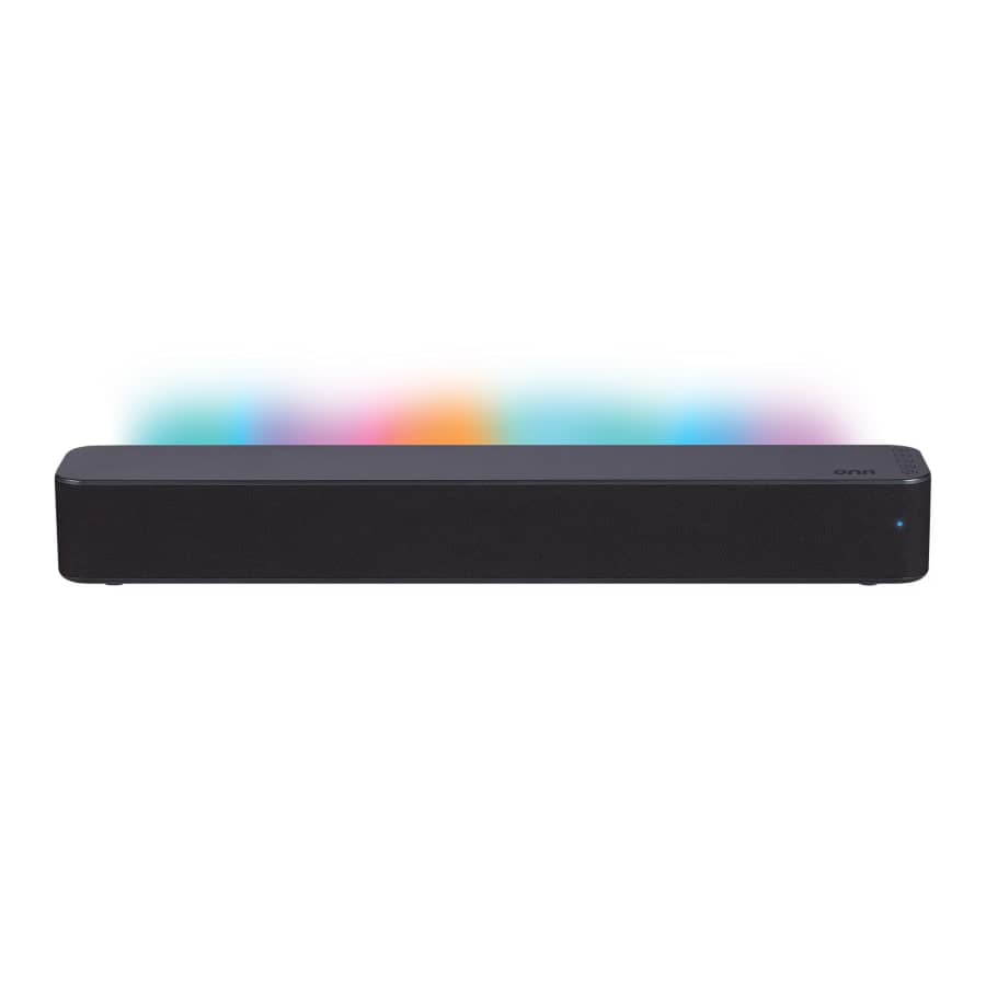 Onn 2.0-Ch. LED Bluetooth Soundbar: $19.94
