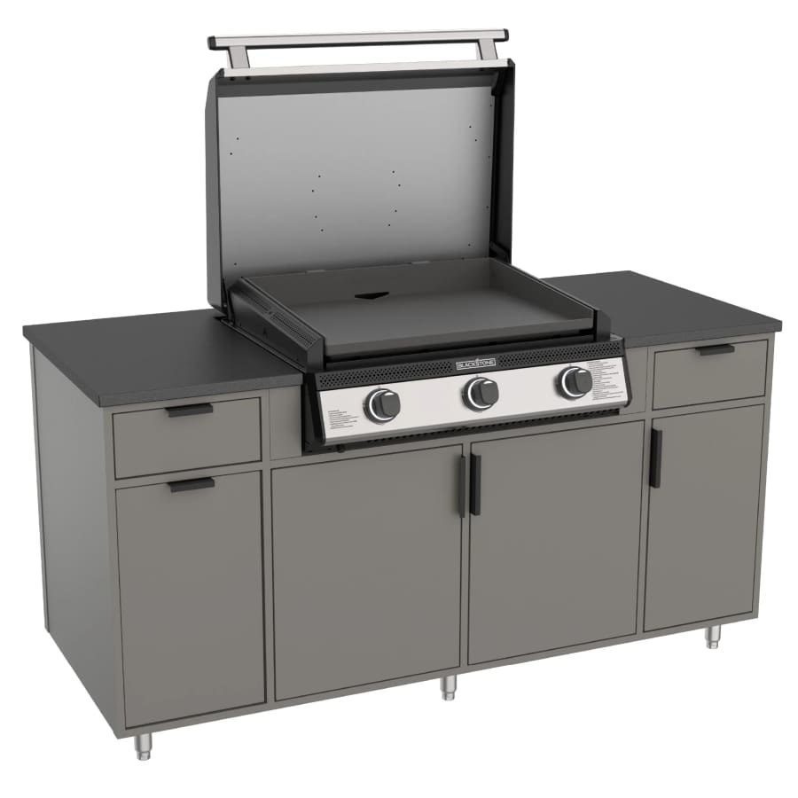 Blackstone Griddle Island with 28" 3-Burner Griddle: $1,700 Blackstone Griddle Island with 28" 3-Burner Griddle: $1,700