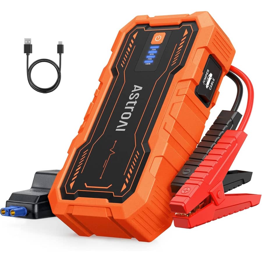 AstroAI S8 Pro Car Battery Jump Starter: $24.99