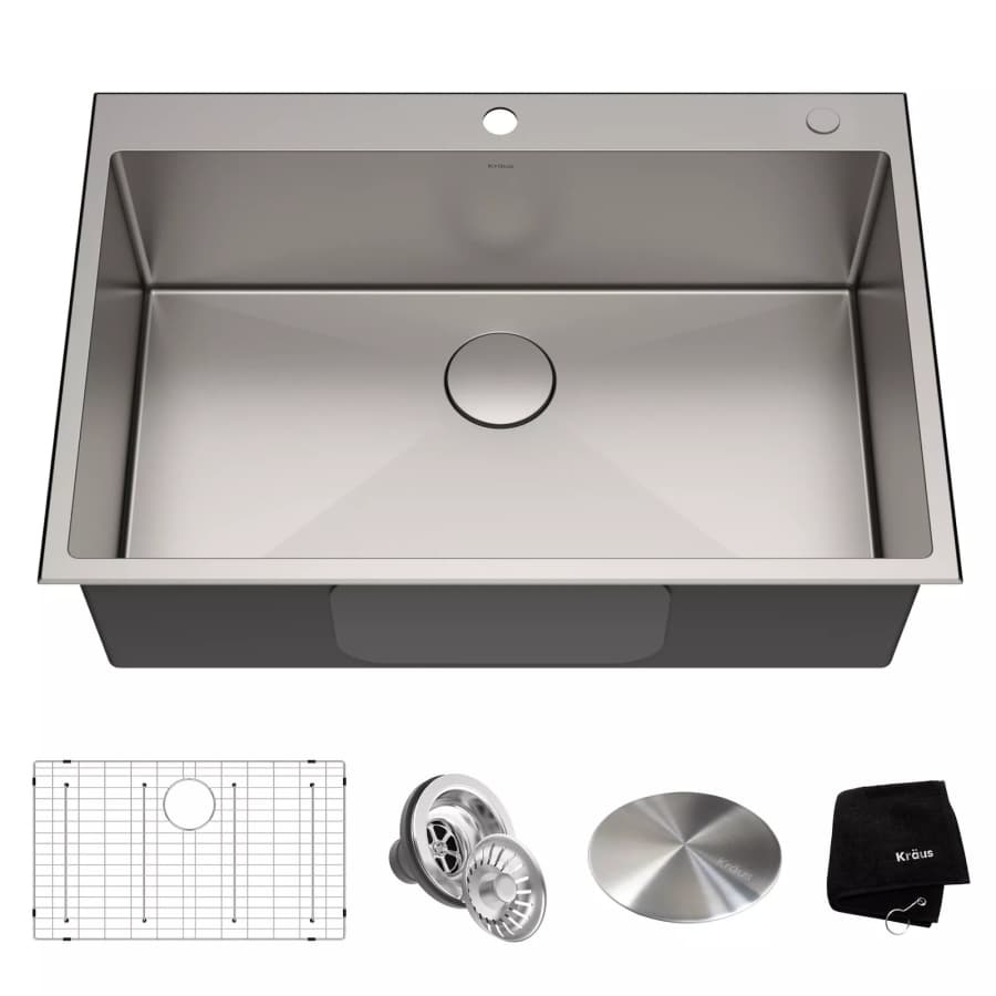 Certified Refurb Kraus Standart Pro 33" Kitchen Sink: $176 Certified Refurb Kraus Standart Pro 33" Kitchen Sink: $176