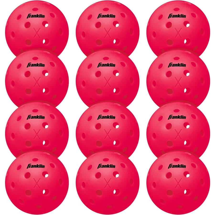 Franklin Sports X-40 Outdoor Pickleball 12-Pack: $9.97