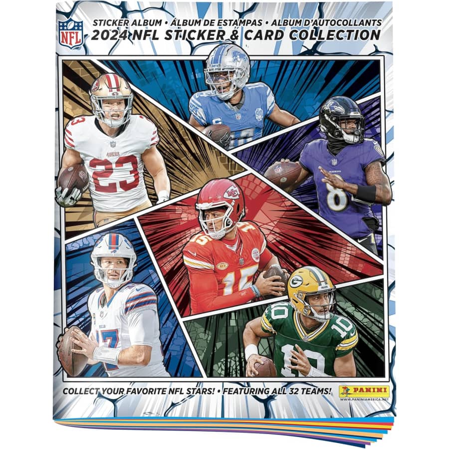 2024-25 NFL Sticker Collection Album: $2