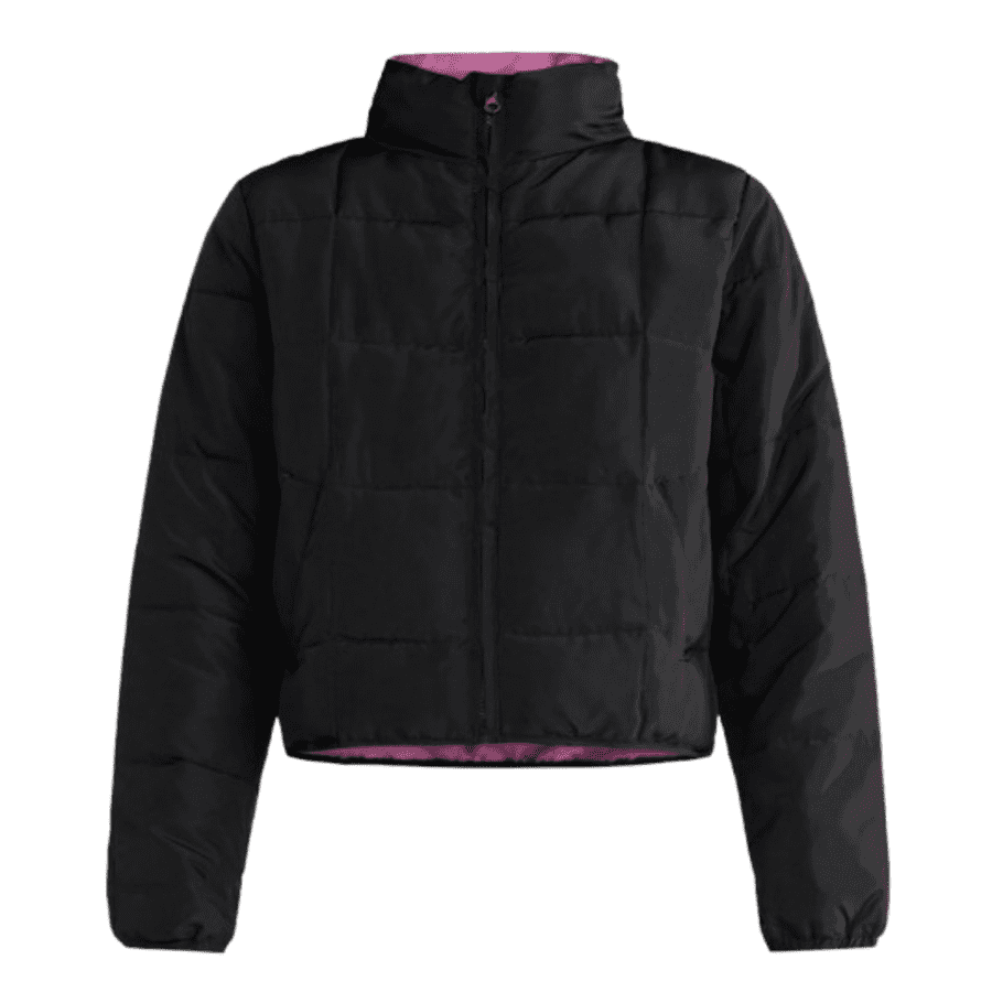 No Boundaries Women's Packable Puffer Jacket: $8