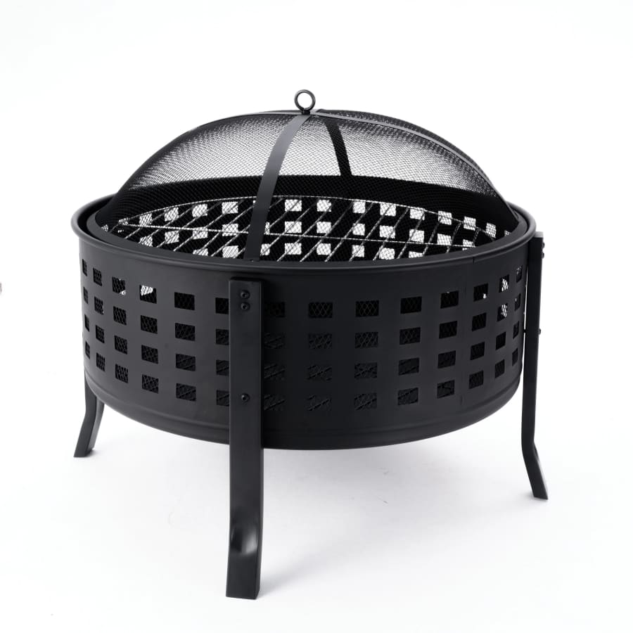 Deko Living 27" Steel Portable Wood-Burning Fire Pit: $99