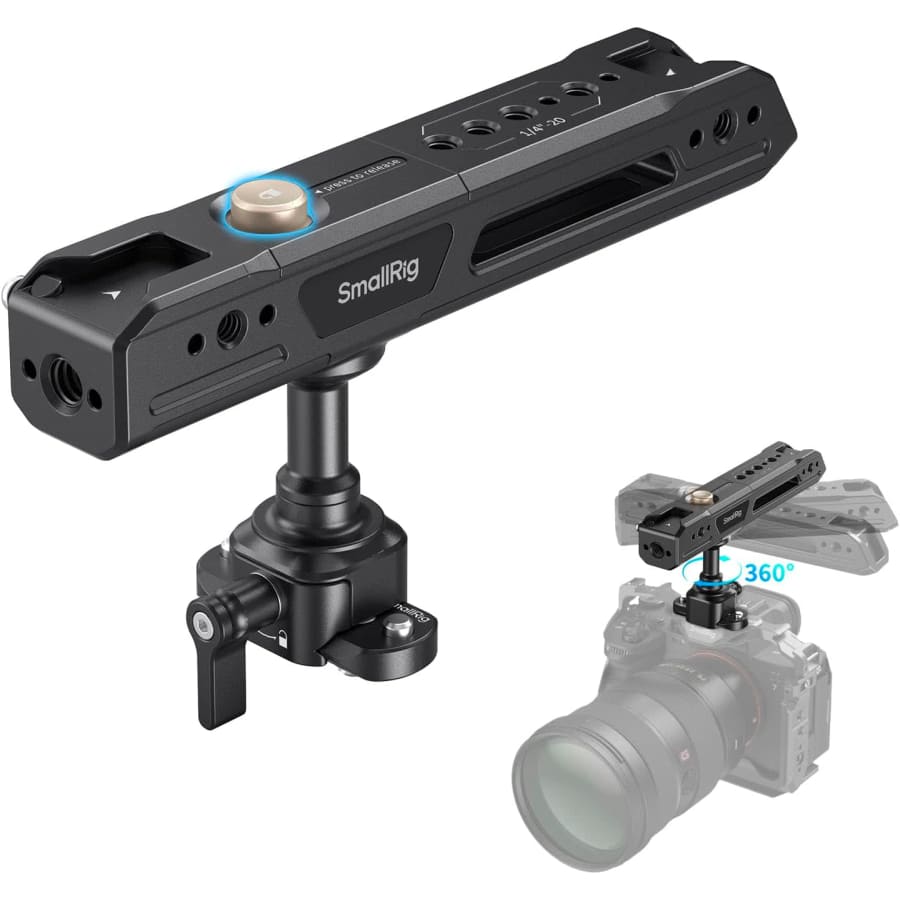 SmallRig Camera Rotating Top Handle & Clamp: $55.99 SmallRig Camera Rotating Top Handle & Clamp: $55.99