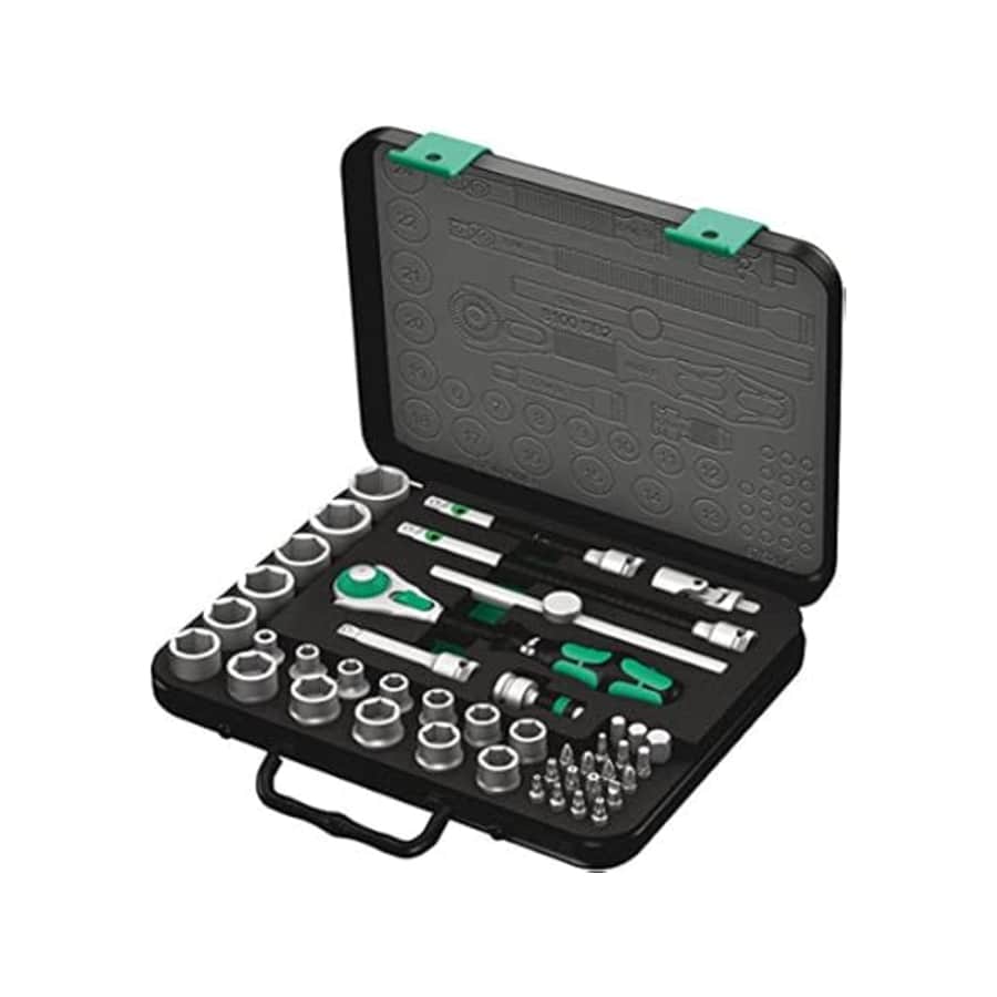 Wera Zyklob 3/8" Metric Ratchet 43-Piece Set: $220 Wera Zyklob 3/8" Metric Ratchet 43-Piece Set: $220