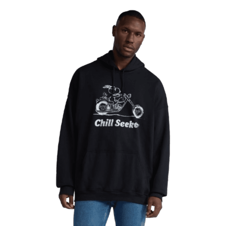 Peanuts Men's Snoopy Chill Seeker Sweatshirt: $9.97
