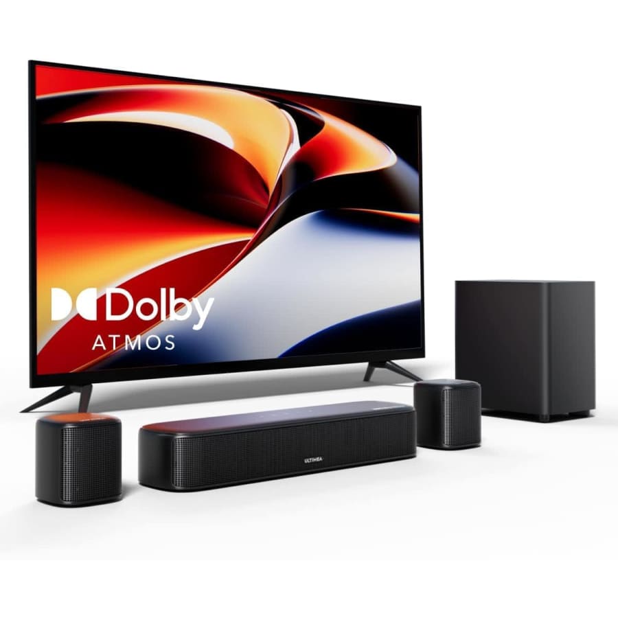 Ultimea 5.1-Channel Sound Bar with Dolby Atmos: $129.99 Ultimea 5.1-Channel Sound Bar with Dolby Atmos: $129.99
