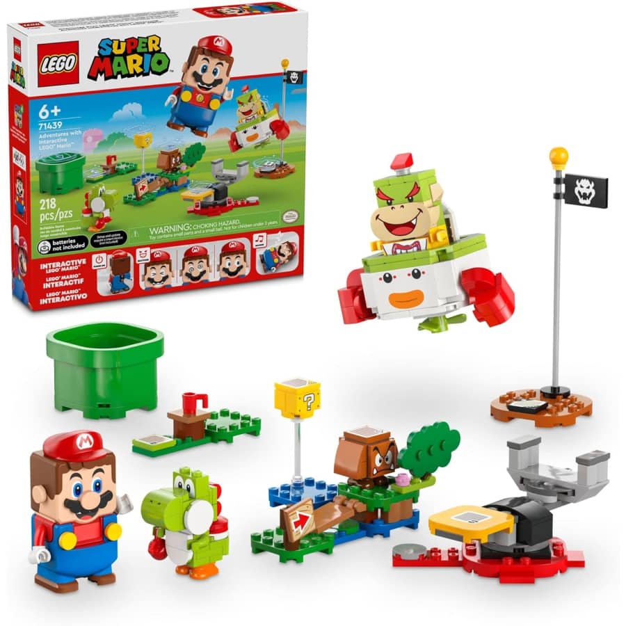 LEGO Super Mario Adventures with Interactive Mario: $39.99