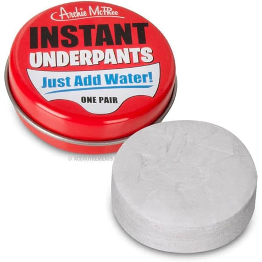 Archie Mcphee Instant Underpants: $6.86 Archie Mcphee Instant Underpants: $6.86