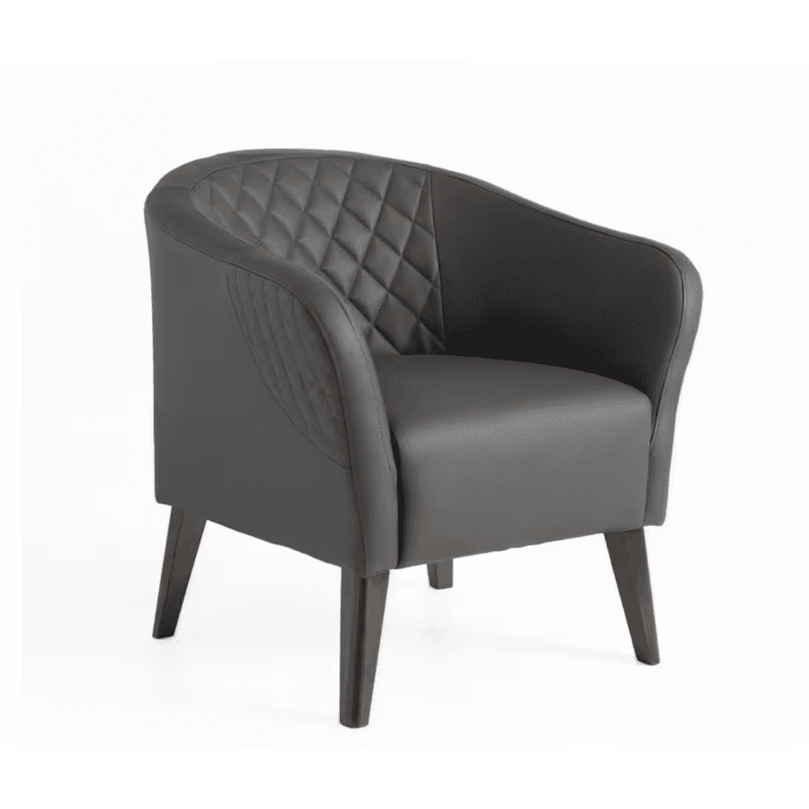 Brookside Vera Barrel Accent Chair: $100 Brookside Vera Barrel Accent Chair: $100