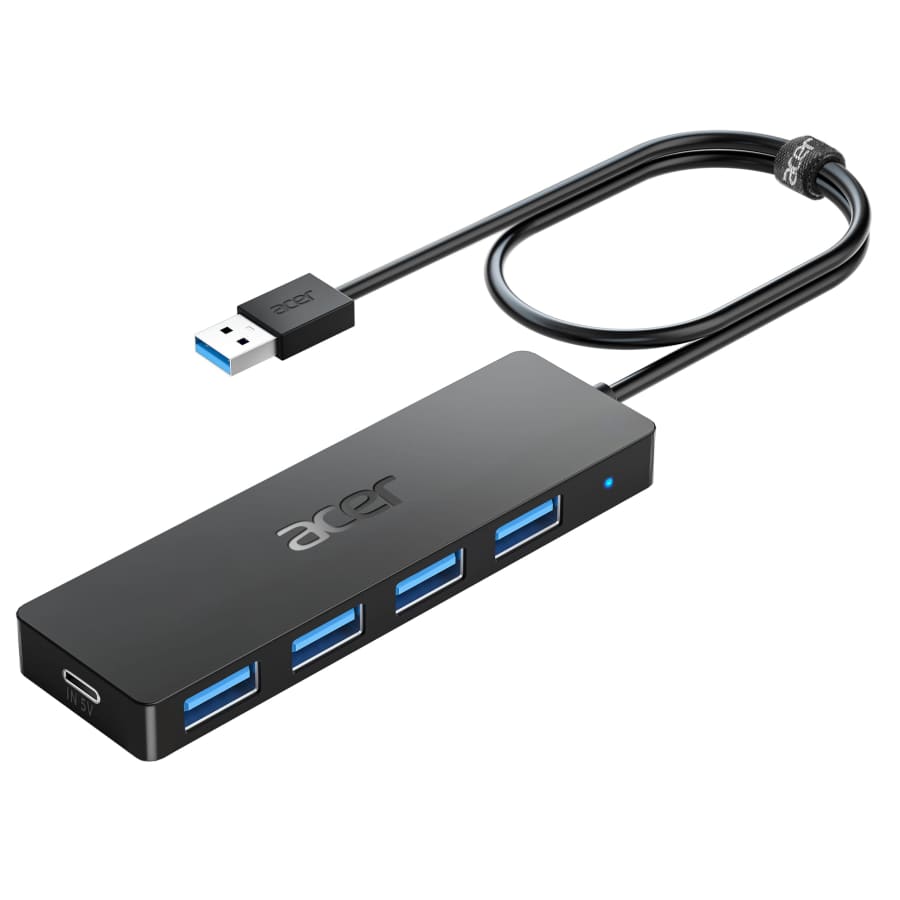 Acer 4-Port USB 3.0 Hub with Type C: $9.99