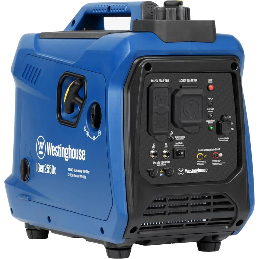 Westinghouse 2550 Peak Watt Portable Inverter Generator: $375