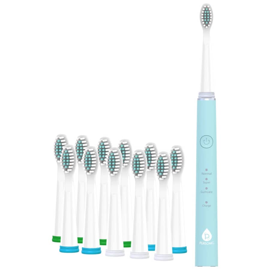 Pursonic USB Rechargeable Sonic Toothbrush: $15