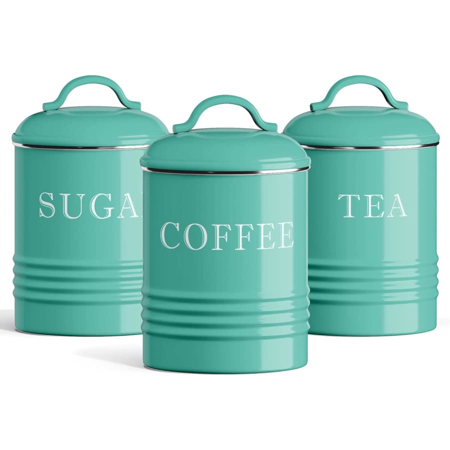 Barnyard Designs Farmhouse Kitchen Canister Set: $21.56 Barnyard Designs Farmhouse Kitchen Canister Set: $21.56