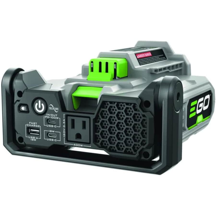 EGO POWER+ 400W Portable Power Inverter Generator: $130 EGO POWER+ 400W Portable Power Inverter Generator: $130