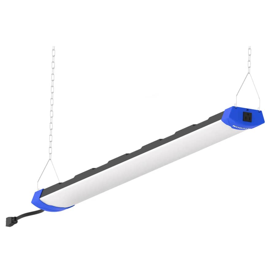 Kobalt 4-ft 6,000 Lumen Motion-Sensor Garage Shop Light: $32 Kobalt 4-ft 6,000 Lumen Motion-Sensor Garage Shop Light: $32