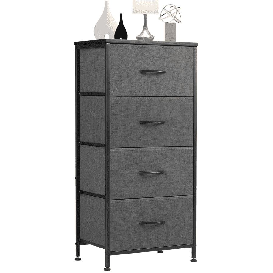 4-Drawer Bedroom Nightstand: $29 4-Drawer Bedroom Nightstand: $29