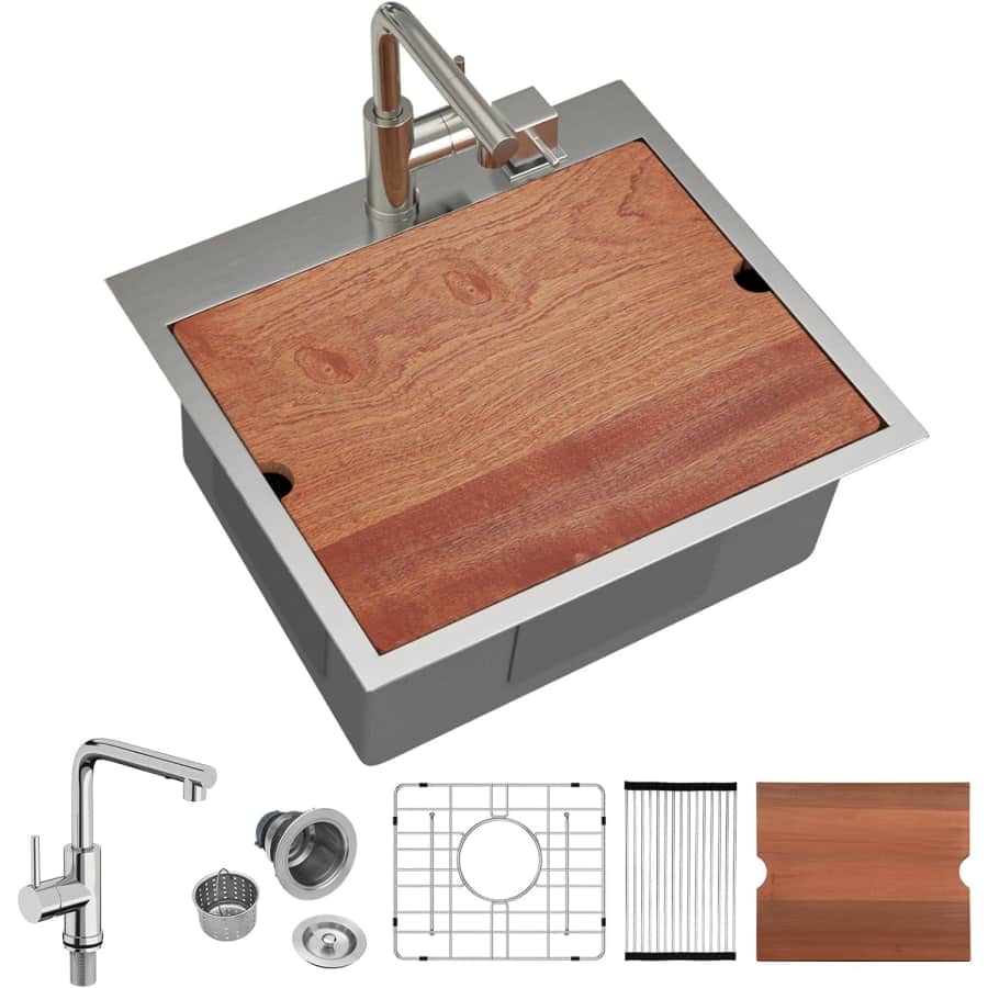 Drop In Bar Sink: $221